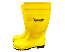 Чоботи гумові робочі  з ПВХ, жовті Yoshimoto 