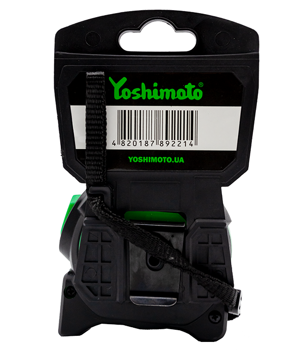 Рулетка Yoshimoto Magnet PRO, автофіксатор, нейлонове покриття, магніт